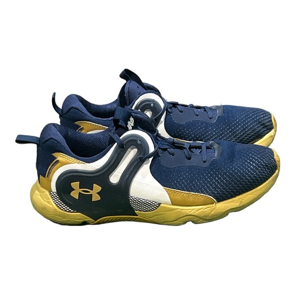 Men’s Under Armour Navy Notre Dame Fighting Irish Training Shoe Size Men 11. - Picture 2 of 7
